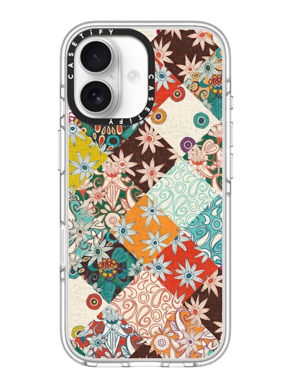 CASETiFY iPhone 17 Clear Case SARILMAK Patchwork MagSafe Military Grade NWT
